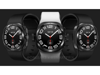 Первые точные рендеры и основные детали о Samsung Galaxy Watch 7 Ultra