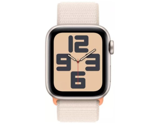 Apple Watch SE 2023 40 мм (алюминиевый, звездный, нейлон)