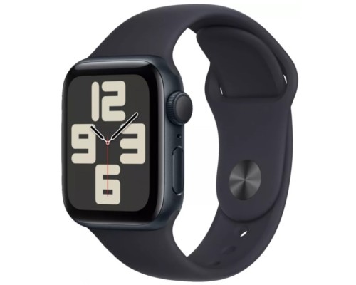 Apple Watch SE 2023 40 мм (алюминиевый, полуночный, спортивный)