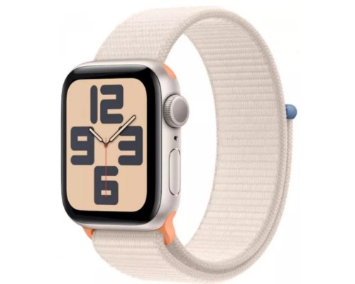 Apple Watch SE 2023 44 мм (алюминиевый, полуночный, нейлоновый)