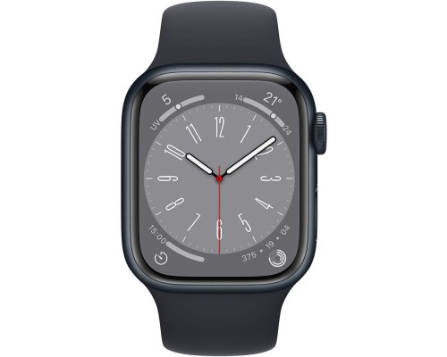 Apple Watch Series 8 41 мм алюминиевый корпус, полуночный Apple Watch Series 8 41 мм алюминиевый корпус, полуночный