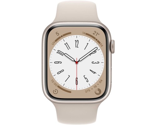 Apple Watch Series 8 45 мм(алюминиевый корпус, звездный свет Apple Watch Series 8 45 мм(алюминиевый корпус, звездный свет