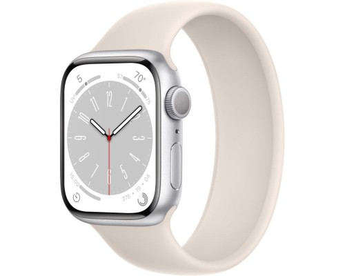 Apple Watch Series 8 41 мм серебристый звездный свет Apple Watch Series 8 41 мм серебристый звездный свет